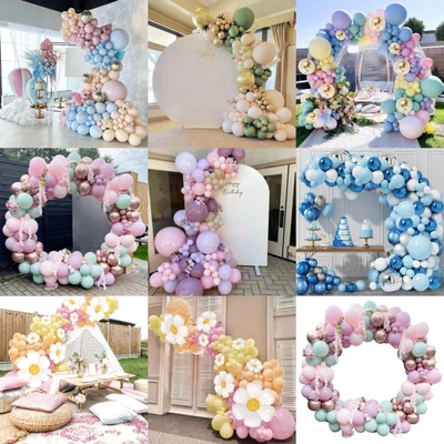 $15.66 • Buy Balloon Arch Kit +Balloons Garland Birthday Wedding Party Baby Shower Decoration