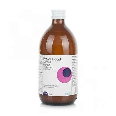 £6.99 • Buy Peptac Aniseed Relief Liquid 500ml - Heartburn Acid Reflux & Indigestion