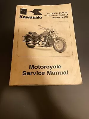 2006 Vulcan 900 Classic Kawasaki OEM Motorcycle Service Manual 99924-1366-01 • $59.97