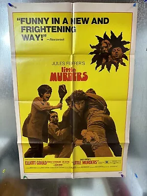 Little Murders - Original One Sheet Movie Poster 1971 -size: 27x41 • $30