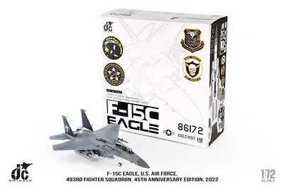 JC Wings 1/72 F-15C EAGLE U.S. AIR FORCE 493RD SQUADRON 45TH JCW-72-f15-023 • $126.99