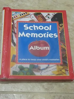 School Memories Album NEW Scrapbook Pockets K-12th Grade Memory Book ++ • $6