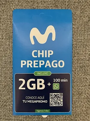 Movistar Chile Mini/Micro/Nano SIM Card Prepaid Prepago Chip • $23.99