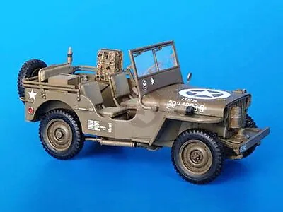 Plus Model 1/35 Sea Bee Jeep Conversion Set For Willys MB Jeep WWII (Tamiya) 241 • $26.95
