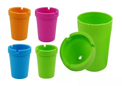 £4.75 • Buy Butt Bucket Ashtray Smoking Cigarette Outdoor Bar Pub Plastic Car Ash Smokeless