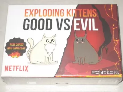 EXPLODING KITTENS GOOD VS EVIL Card Game Board Game NEW/SEALED • $43