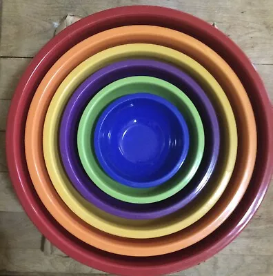 Mixing Bowls * GHP Brand Multiple Colored Assorted Size Nesting • $5