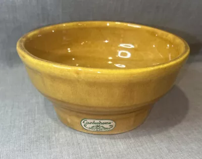 Vintage Speckled Gold HAEGER Pottery Bowl Flower Pot Made In USA #33 • $16