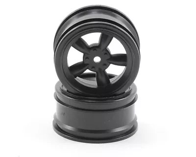 HPI3816  HPI 12mm Hex 26mm  Vintage 5-Spoke Wheel (2) (0mm Offset) (Black) • $7.99