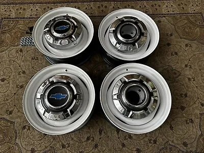 1967-72-87chevy Gmc Truck 4x4 6 Lug 15x6 Gm Original Truck Kelsey Hayes Dog Dish • $1299