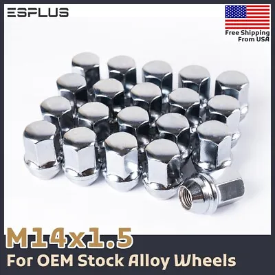 24pc For Chevrolet 7/8hex Oem Factory Chrome 14x1.5 Wheel Lug Nuts Conical Seat • $30.29