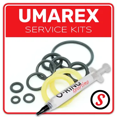 UMAREX Rifle & Pistol O-Ring Seal Washer Service Kits + OPTIONAL GREASE • £13.49