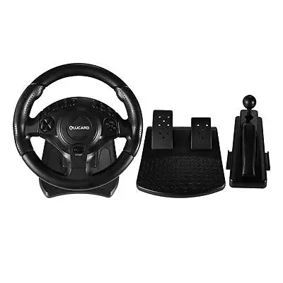 £98.58 • Buy Car Racing Game Steering Wheel Pedals Kit Driving Simulator For PS4/PS3, For