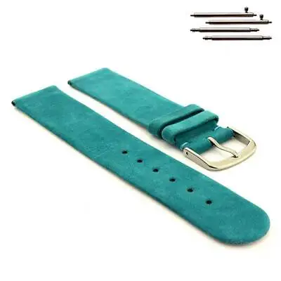 Suede Leather Watch Strap Band Classic/Quick Release 12 14 16 18 20 22 Malaga MM • $14.87