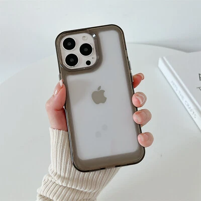 $4.59 • Buy Shockproof Clear Bumper Case For IPhone 14 13 12 11 Pro Max Plus X XS XR 7 8 SE