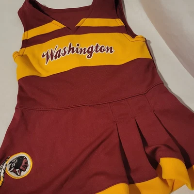 $9.96 • Buy Washington Redskins NFL Infant Toddler Cheerleader Outfit Size 12 Months