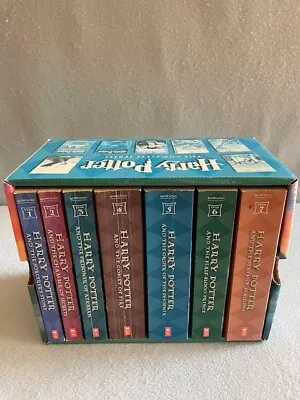 Harry Potter The Complete Series J.K. Rowling Books Box Set 1-7 Case Paperback • $29.99