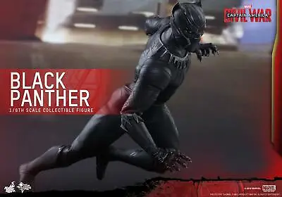 Hot Toys 1/6 Captain America: Civil War Mms363 Black Panther T'challa Figure • $1025.99