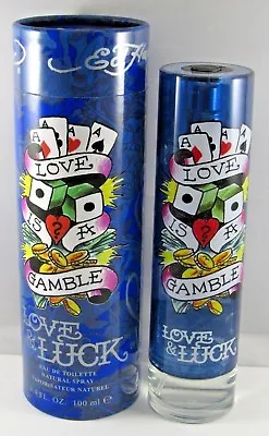 Ed Hardy Love And Luck For Men 3.4 Oz / 100 Ml EDT Spray - Brand New • $27.90