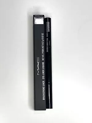 MAC Cosmetics Liquid Black Eyeliner (Brushblack) - NEW - 100% AUTHENTIC • $18