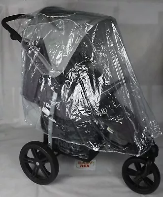 NEW PVC RAINCOVER RAIN FITS HAUCK RUNNER PUSHCHAIR / Multifit • £17.99