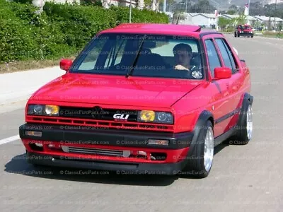 $199.99 • Buy Volkswagen VW MK2 2 Golf Rabbit Jetta GTI Euro Front BIG Bumper Spoiler Lip NEW