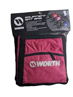Worth Equipment Black And Pink Baseball Softball Bat Bag - Holds 2 Bats New • $14.95