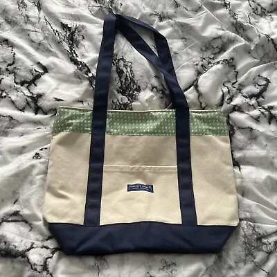 Vineyard Vines Custom Collection Green Sailboat Tote  Medium • $19.97