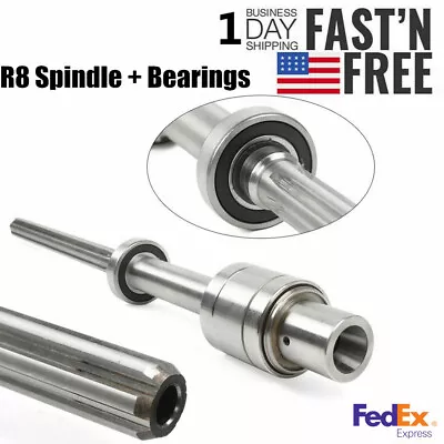 NEW 1 SET BRIDGEPORT Milling Machine Parts R8 Spindle + Bearings Assembly Kit • $130