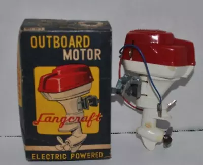 Rare Early Vintage Langcraft Lm-110 Toy Outboard Motor  With Box • $47