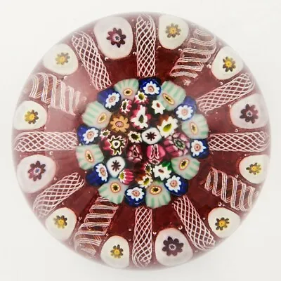 A Paul Ysart Close Pack Radial Paperweight C1950 • £275