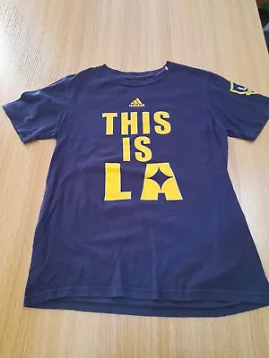 Adidas LA Galaxy T Shirt  BNWOT  Age 10 - 12 Years  • £8