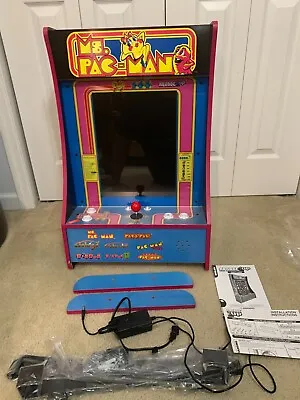 ARCADE1UP MS PAC-Man PARTYCADE 8 Games In 1 Includes All Mounting Hardware -Rare • $300