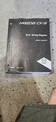 2010 Mazda CX-9 CX9 Original Factory Wiring Diagrams Shop Manual • $24.95