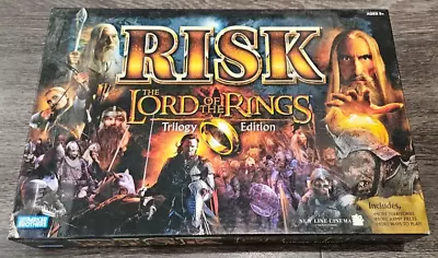 RISK: The Lord Of The Rings Trilogy Edition Board Game 2003 Hasbro • $19.99