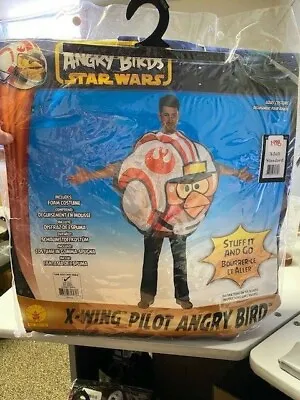 Angry Birds Star Wars X-Wing Pilot Adult Costume Standard Size New! • $9.50