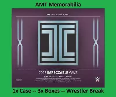  Hacksaw  Jim Duggan 2023 Panini Impeccable WWE 1X Case 3X Box Break # ID:800442 • $2.99