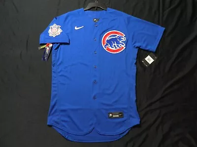 Authentic Chicago Cubs Blue Alternate Flex Base Jersey 48 Reg.$260 • $125