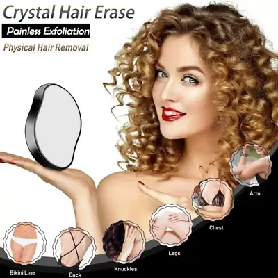 Epilator Hair Removal Nano Crystal Painless Stone Magic Exfoliating Man Womens • $8.79