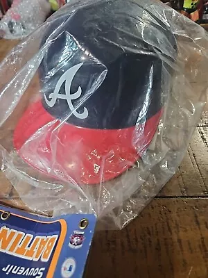 MLB Atlanta Braves Souvenir Baseball Batting Helmet 2003 Complete With Stickers  • $0.99