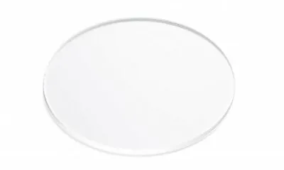 Set Of 2 Round Cake Boards - Clear Acrylic - 4mm - Christenings & Garden Parties • £10.15