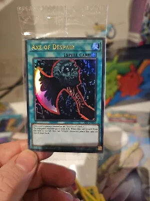 Axe Of Despair LART-EN051 Ultra Rare Yugioh Card Limited Edition SEALED • $10