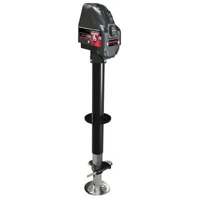 Bulldog A-Frame Powered Drive Trailer Jack 4000 Lbs - 14  Lift Drop Leg - Black • $299.99