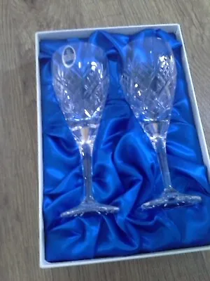 £20 • Buy Royal Doulton Crystal Wine Glasses