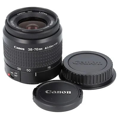 Canon EF 38-76mm For EOS 650D 60D 1300D 550D 50D 6D 5D 7D 760D 30V 33V 1D (K23Y) • £64.82