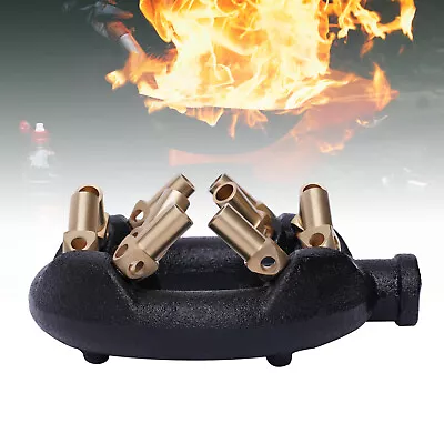 Jet Burner Natural Gas Commercial 10/20/23/32 Tips Cast Iron & Brass Wok Burner • $19