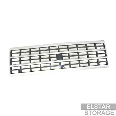 Silver Front Grille W/Black Insert Fit 92-95 Chevy G Series Van G10 G20 G30 P30 • $50.91