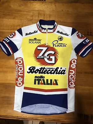 Vintage ZG Mobili - Selle Italia - 1994 Cycling Jersey. Castelli - Made In Italy • $50