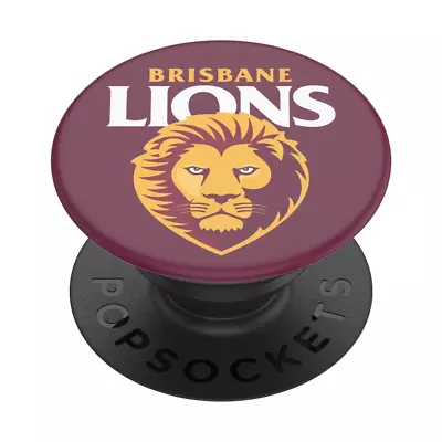$26.95 • Buy PopSockets PopGrip Phone Grip Stand Mount Holder Swap - AFL Brisbane Lions
