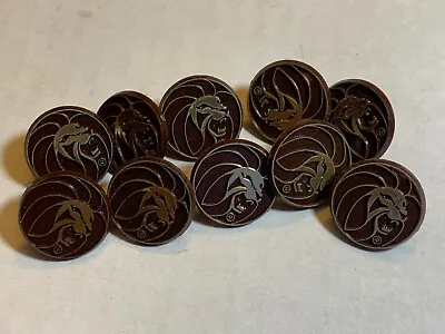 Lot Of 10 MGM Grand Las Vegas Plastic Hat Pins... NICE 3/4” • $12.99